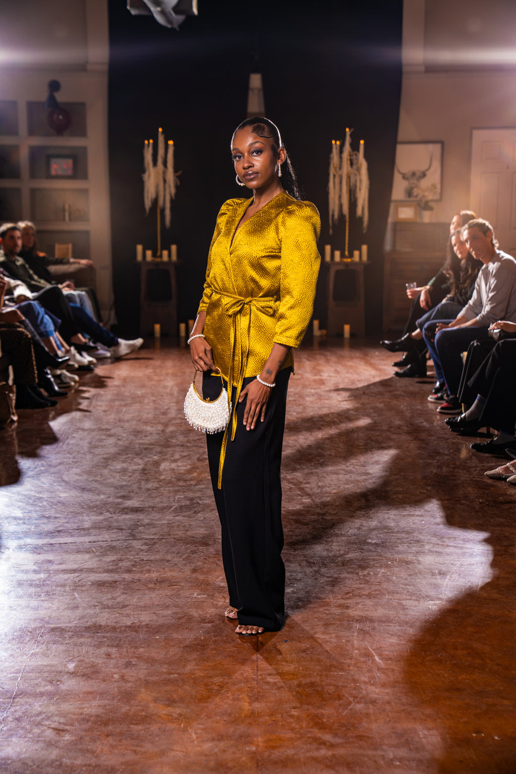 Trouser in Italian Wool Crepe