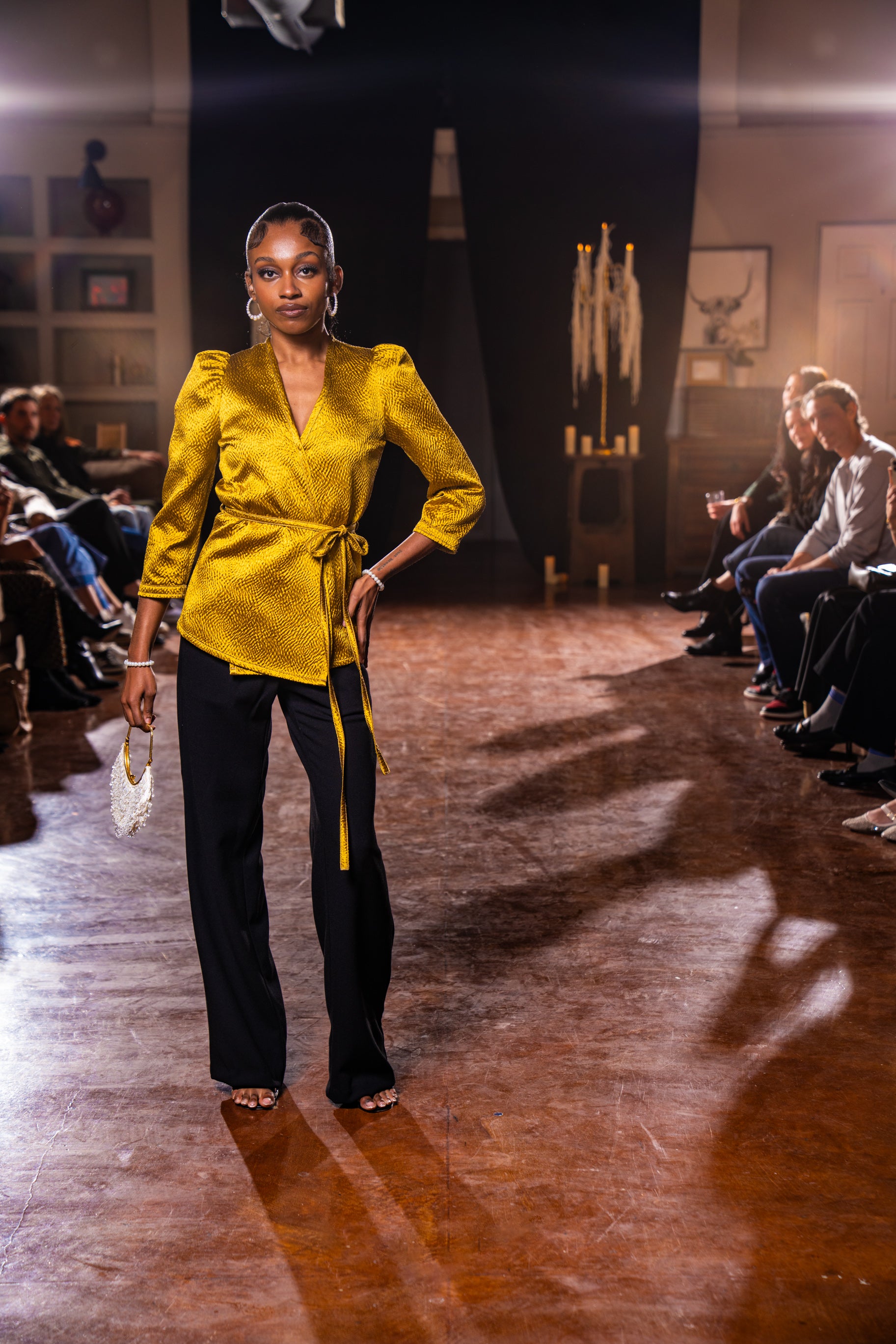 Trouser in Italian Wool Crepe