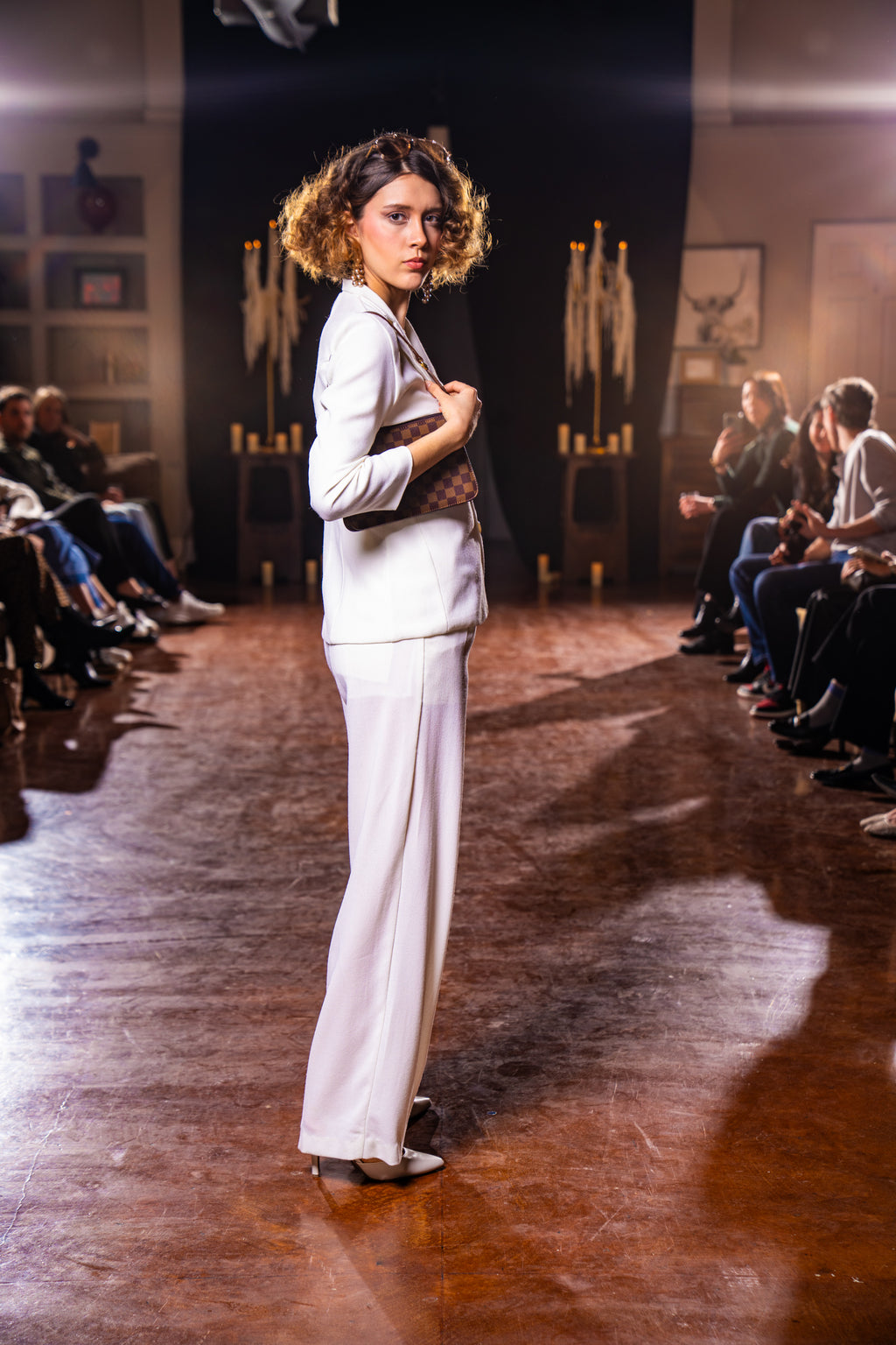 Trouser in Italian Wool Crepe