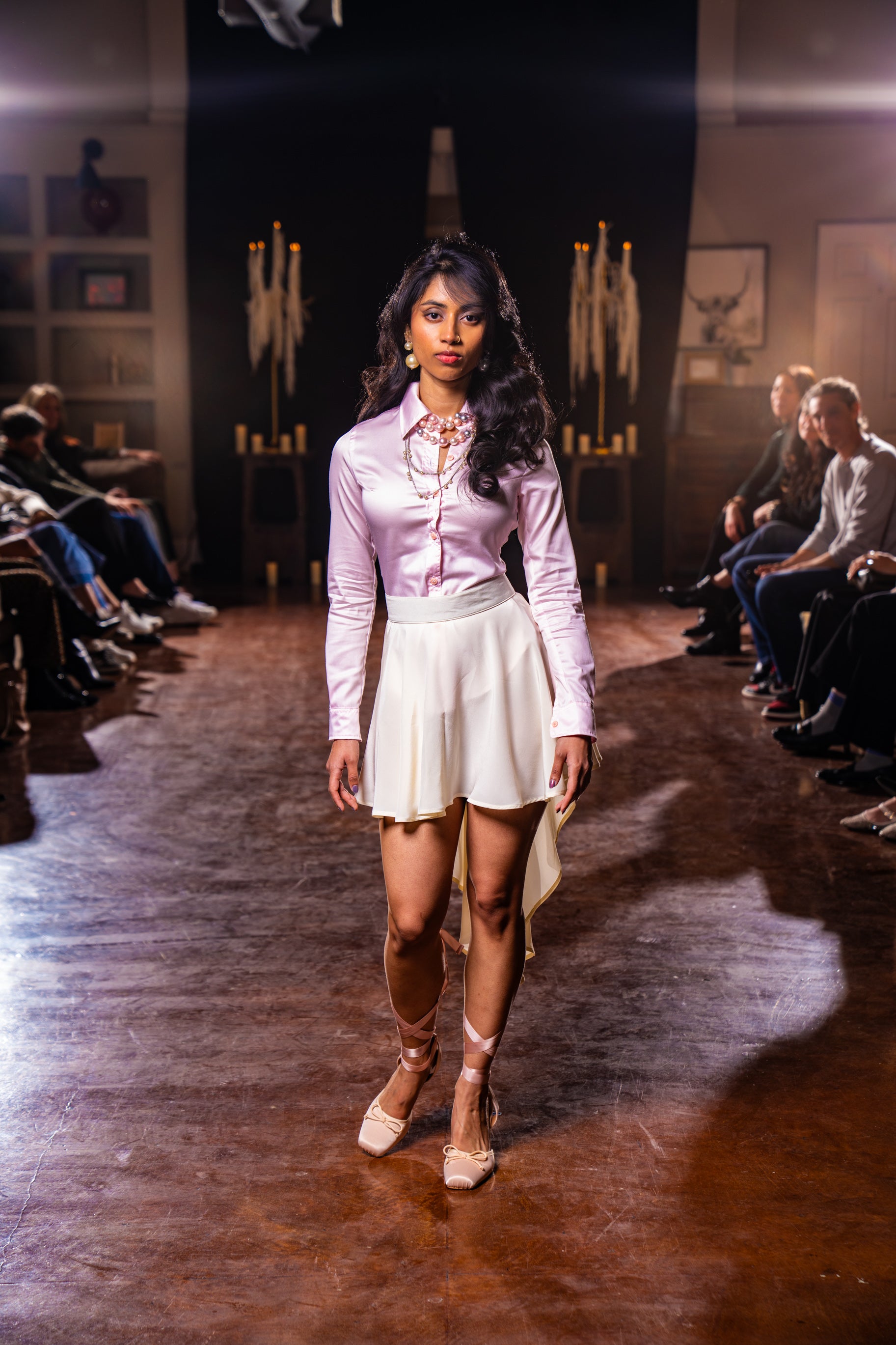 Charmeuse Silk Skirt