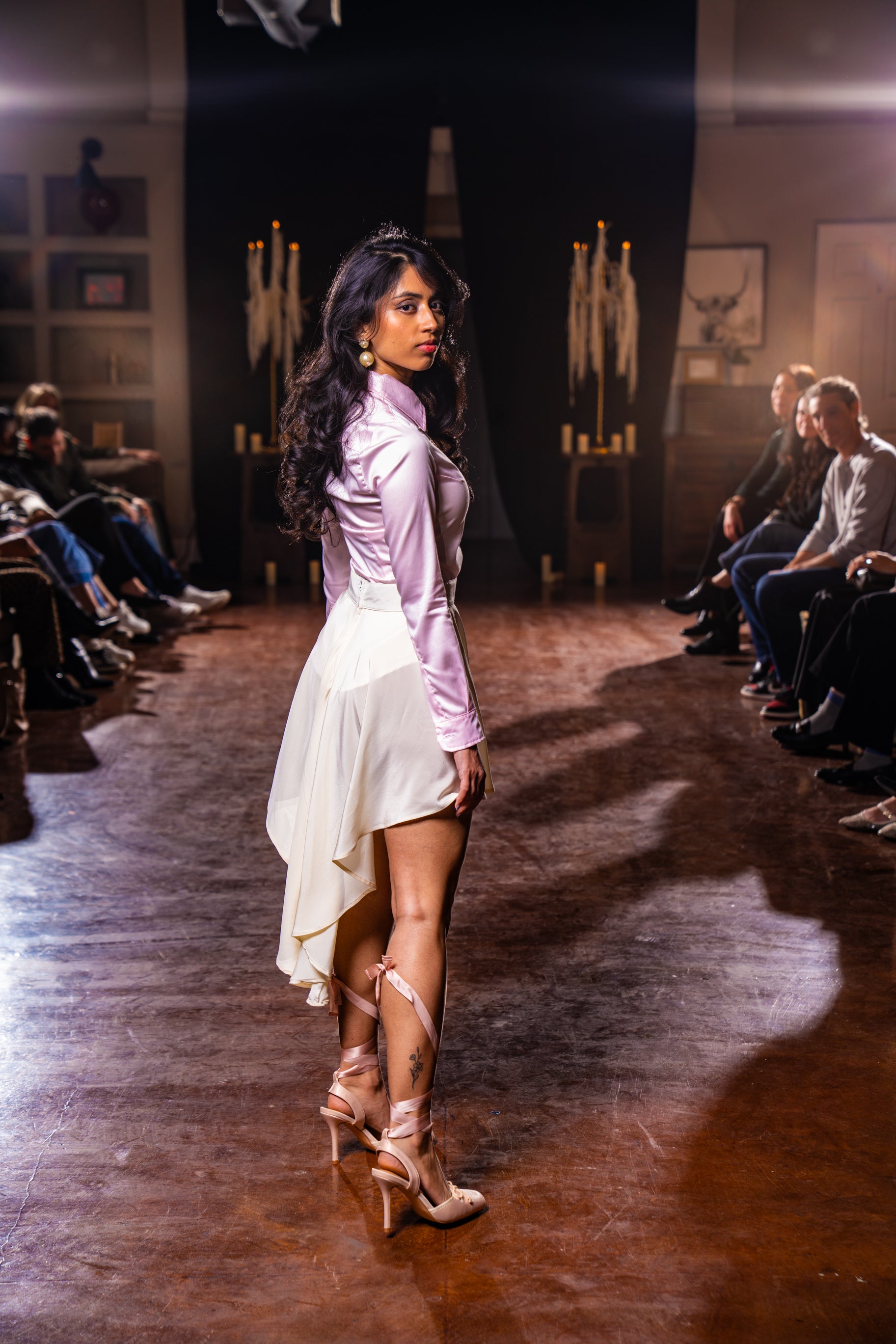 Charmeuse Silk Skirt