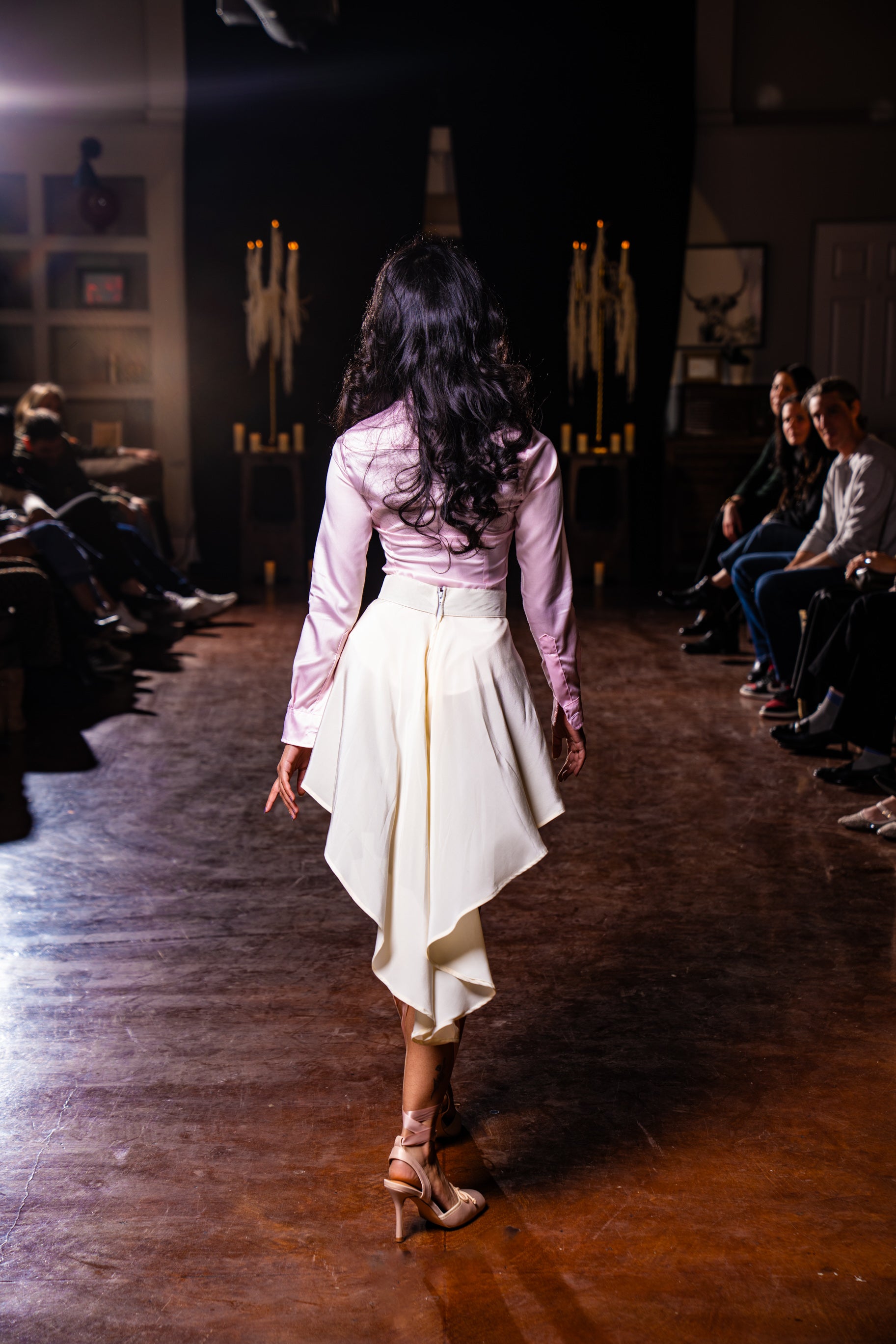 Charmeuse Silk Skirt